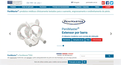 Desktop Screenshot of penimaster.com.br
