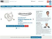 Tablet Screenshot of penimaster.es