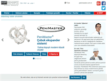 Tablet Screenshot of penimaster.com.tr